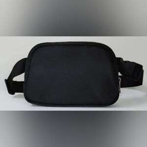 Black waist bags